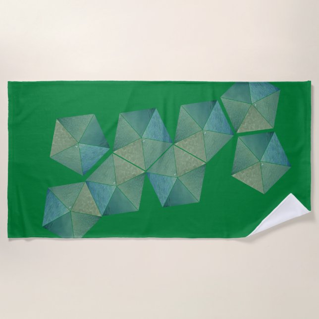 Serviette De Plage Sport 3D (Devant)