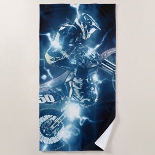 Serviette De Plage Sport extrême de Motocross