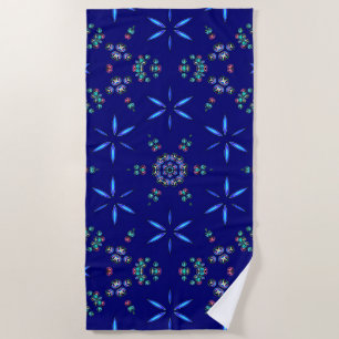 Serviette De Plage Starlit Kaleidoscope