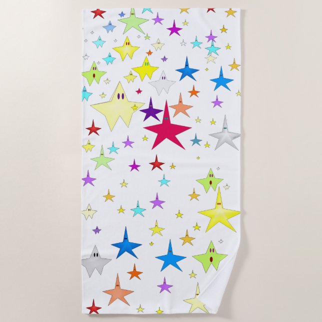Serviette de plage Starzy (Devant)