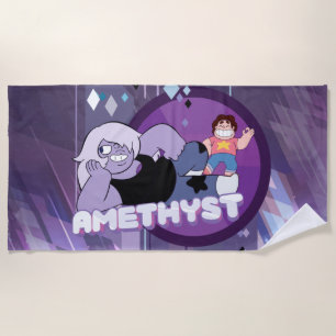 Serviette De Plage Steven Universe Graphique de caractères d'améthy