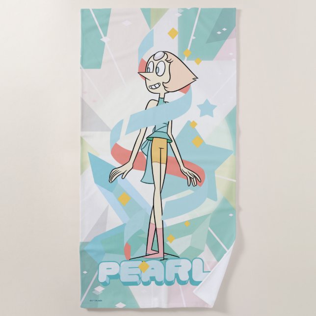 Serviette De Plage Steven Universe | Graphique de caractères perles (Devant)