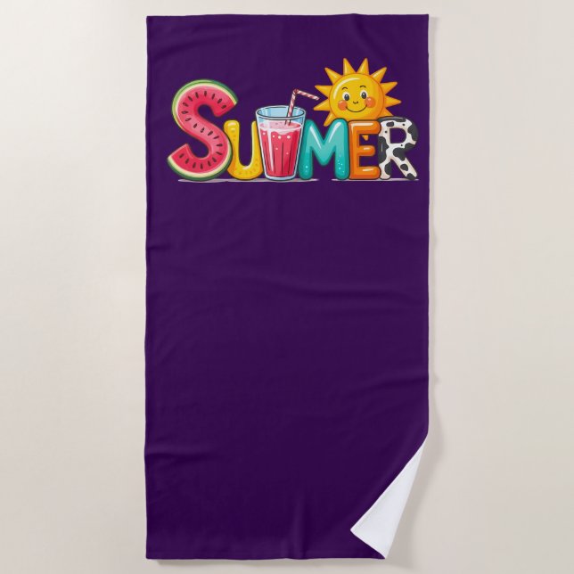 Serviette De Plage Summer  (Devant)