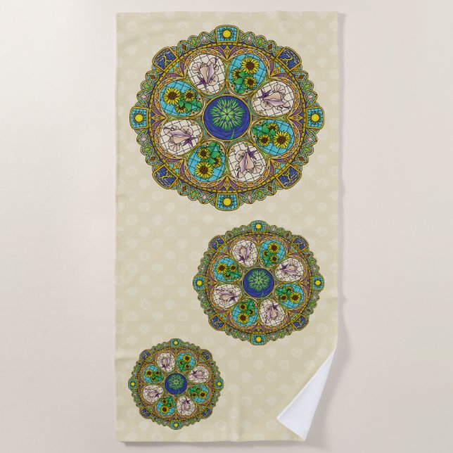 Serviette de plage Summer Nouveau (Devant)