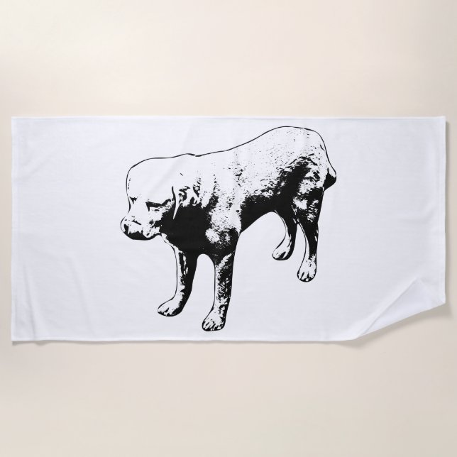 Serviette De Plage Sun & Sass (Devant)