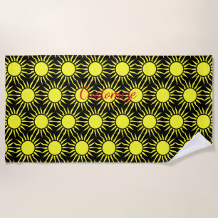 Serviette De Plage Sun Thunder_Cove