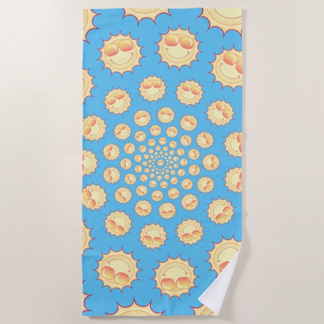 Serviette De Plage Sunny-Pop (Devant)