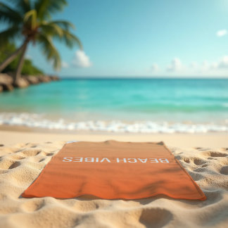 Serviette De Plage Sunset Beach Vibes - Moderne Dégradé