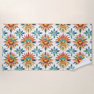 Serviette De Plage Sunshine Motif