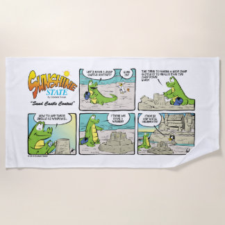 Serviette De Plage Sunshine State Beach Towel : S'amuser au soleil
