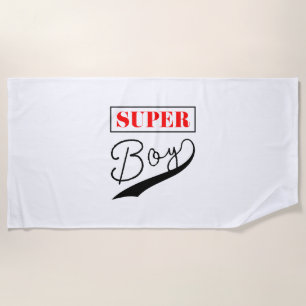 Serviette De Plage Super Boy