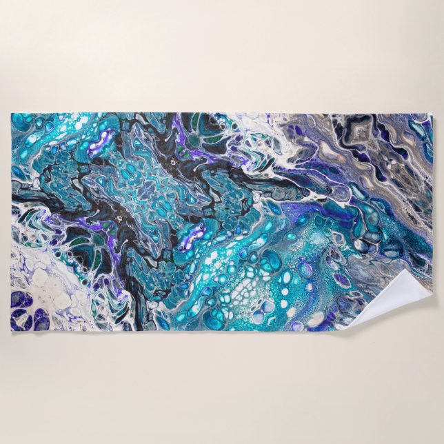 Serviette De Plage Surf de sable et Scifi (Devant)