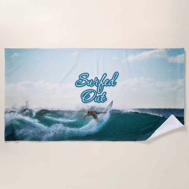 Serviette De Plage Surfing 11 Beach Towel (Devant)