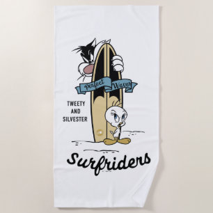 Serviette De Plage Surfrigo TWEETY™ et SYLVESTER™