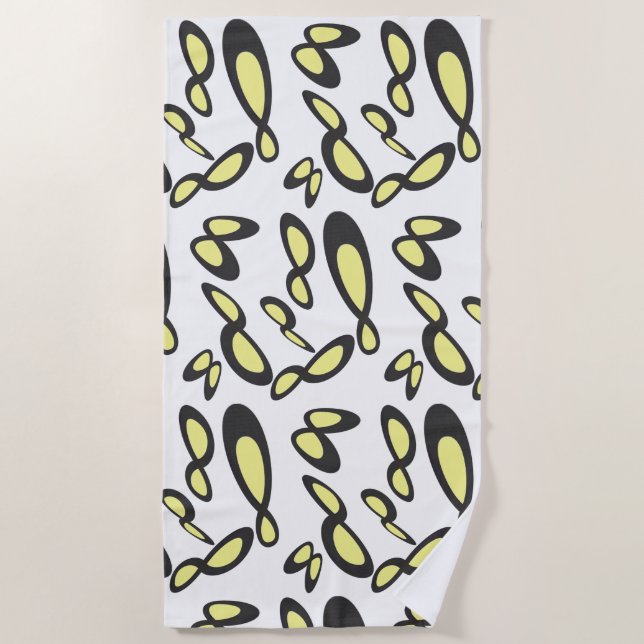 Serviette De Plage Symbole d'infini (Devant)