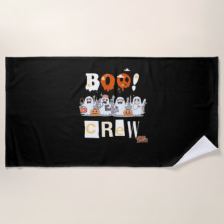 Serviette De Plage T-shirt classique de l'équipe de boo des infirmièr