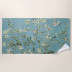 Serviette De Plage Tableau des fleurs d'amandes de Van Gogh