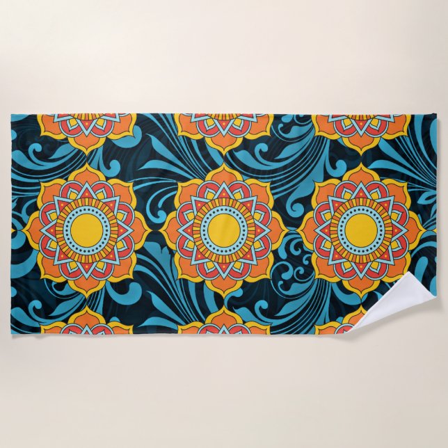 Serviette De Plage Tablier d'impression tout-en-un (Devant)