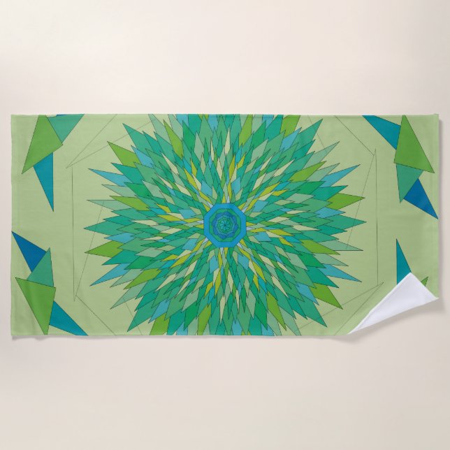 Serviette De Plage Tapis de sol (Devant)