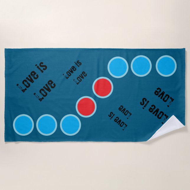 Serviette De Plage Tapis de sol Tapis de yoga (Devant)