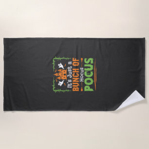 Serviette De Plage Tas de tours de magie Halloween