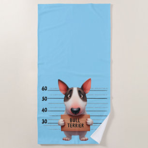 Serviette De Plage Taureau espiègle
