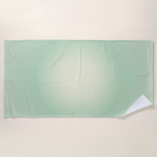 Serviette De Plage Taurus Aura Gradient Zodiac, Vert Aura Gradient