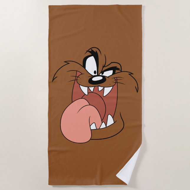 Serviette De Plage TAZ™ Crazy Smile (Devant)