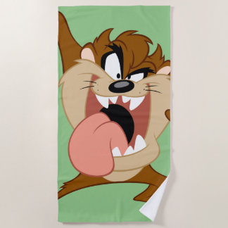 Serviette De Plage TAZ™ | Sticking Out Sa Langue