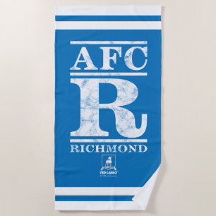 Serviette De Plage Ted Lasso AFC R Richmond Text Logo