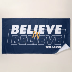 Serviette De Plage Ted Lasso Croire en la foi