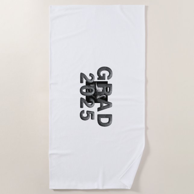 Serviette De Plage TEE Grad 2025 (Devant)