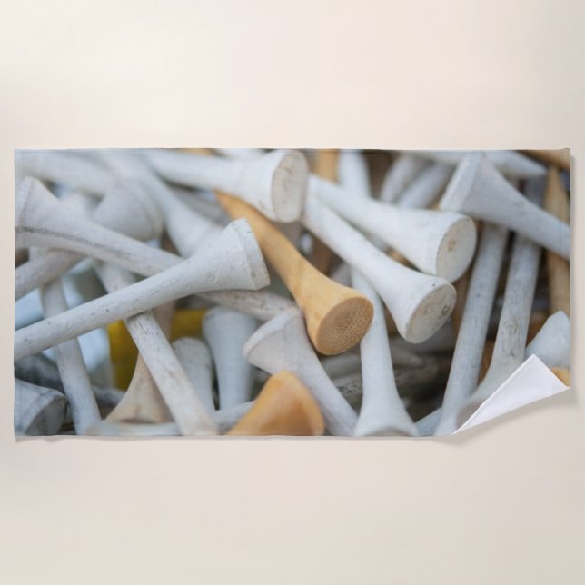Serviette De Plage Tées de golf (Devant)