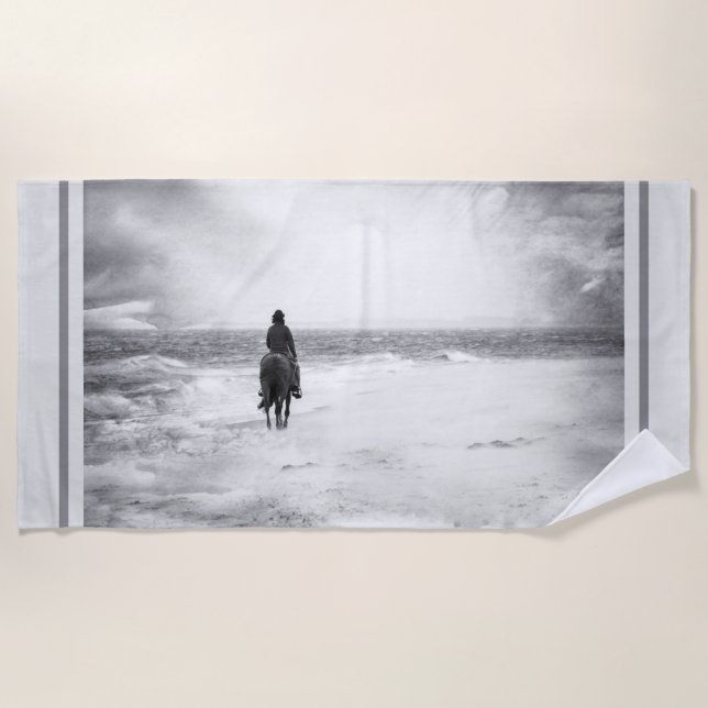 Serviette De Plage Temps orageux - (Devant)