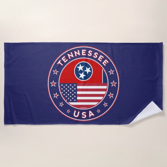 Serviette De Plage Tennessee (Devant)