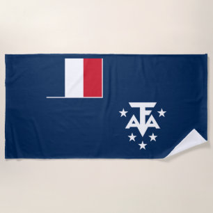 Serviette De Plage Terres australes françaises de l'Antarctique