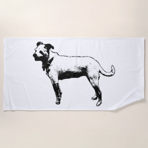 Serviette de plage Terrier Mix
