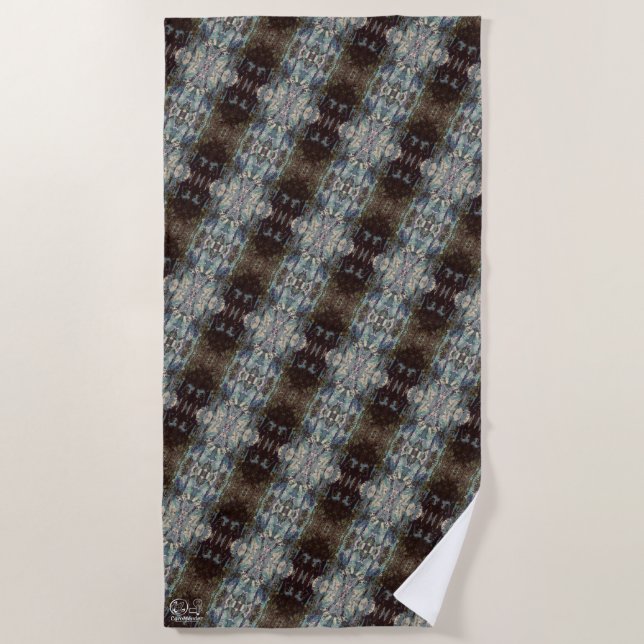 Serviette De Plage Textura #17 de la obra Maritimo (Devant)