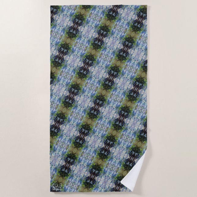 Serviette De Plage Textura #21 de la obra Maritimo (Devant)