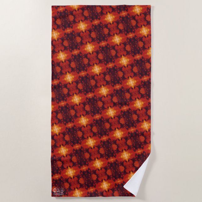 Serviette De Plage Textura #60 de la obra Nuit (Devant)