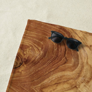 Serviette De Plage Texture de bois de teck rustique en bois photograp