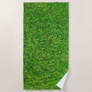 Serviette De Plage Texture d'herbe