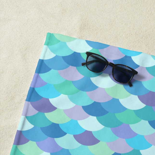 Serviette De Plage Texture du dessin animé animal (En situation)