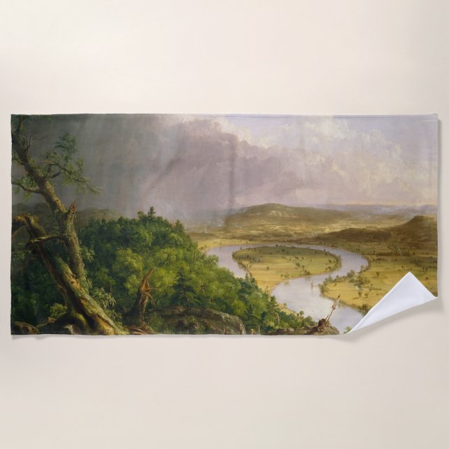 Serviette De Plage Thomas Cole The Oxbow The Connecticut River (Devant)