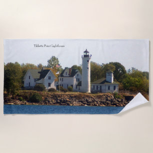 Serviette de plage Tibbetts Point Lighthouse