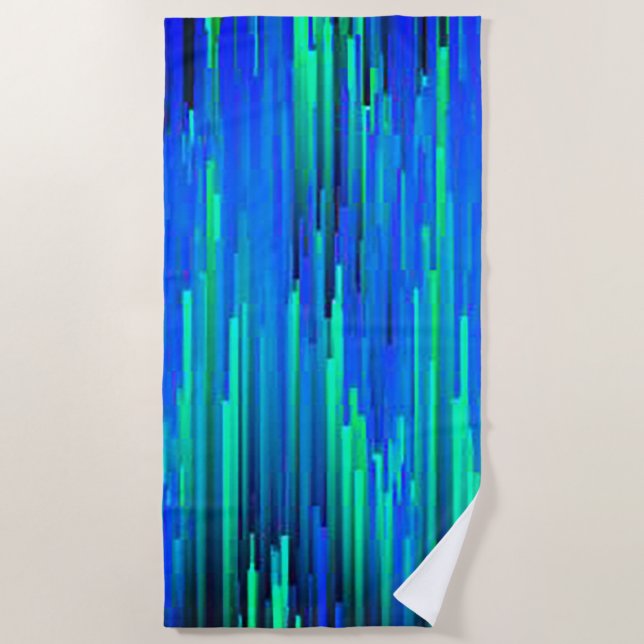 Serviette De Plage Tir Feu d'artifice Beach Towel (Devant)