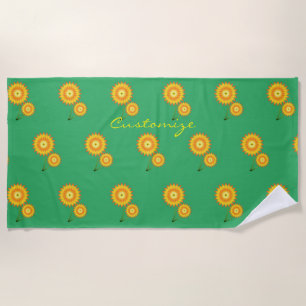 Serviette De Plage Tonnerre de deux tournesols