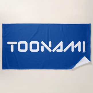 Serviette De Plage Toonami Digital Font Logo