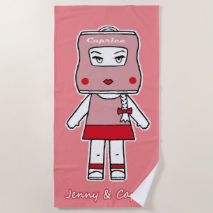 Serviette De Plage Torchon Caprice