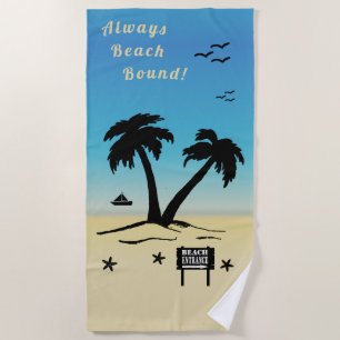 Serviette De Plage Toujours Beach Bound Beach Towers